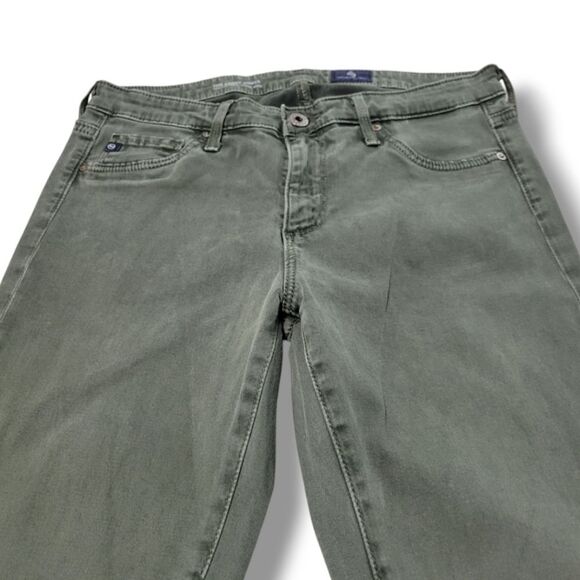 Adriano Goldschmied Jeans Size 27R W28"L28" The Abby Ankle Mid Rise Super Skinny - Picture 4 of 7